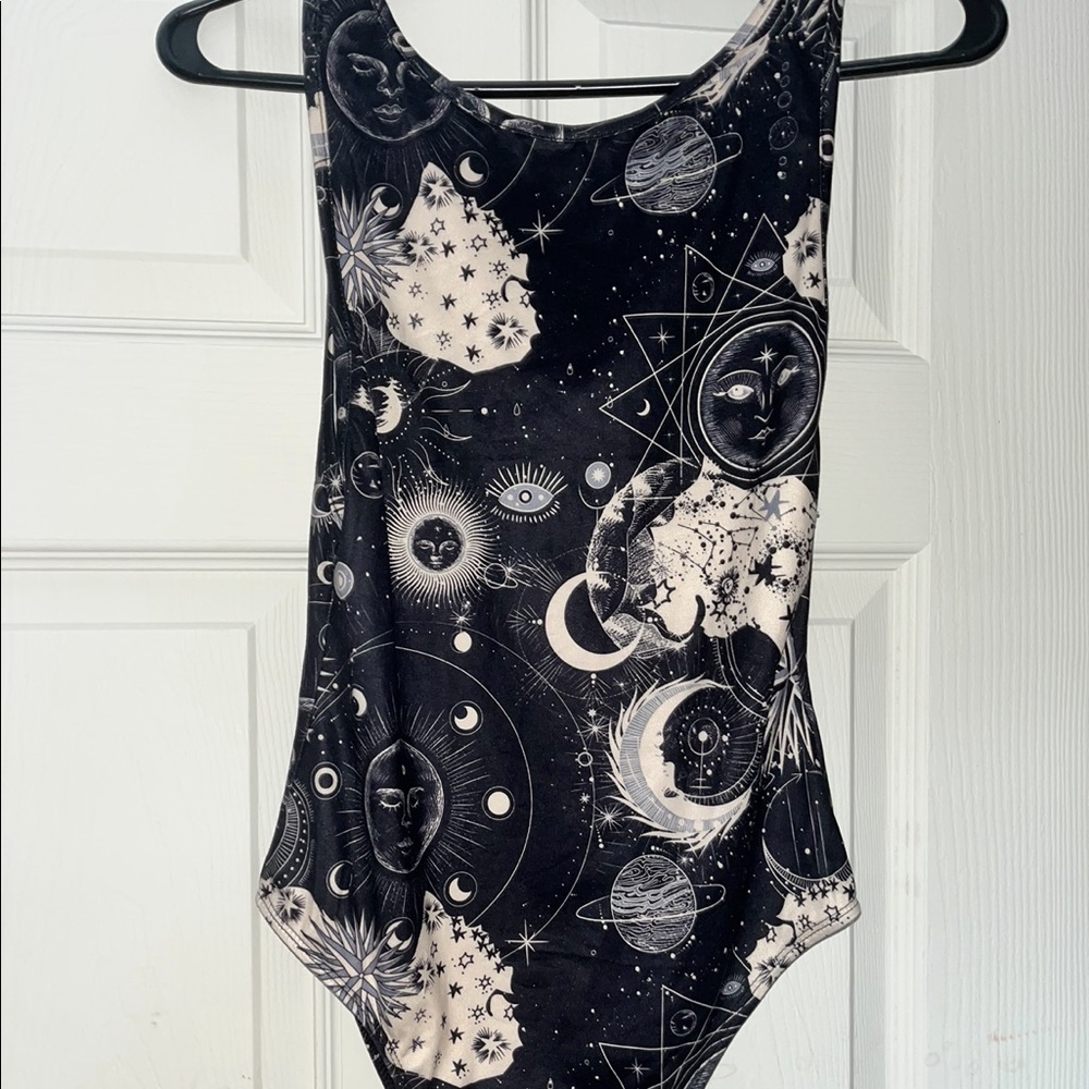 Full body suit top. This has only been worn once.